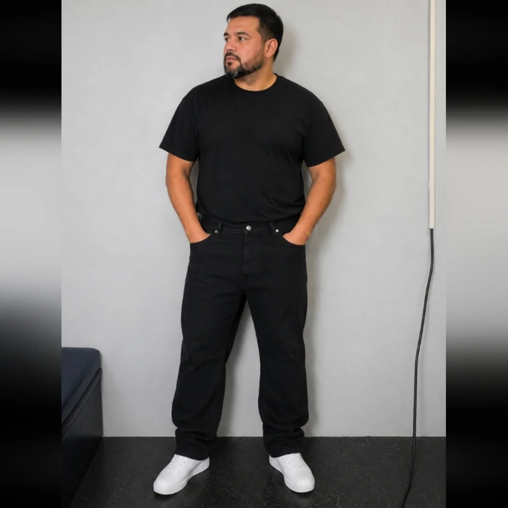 Vintage CALVIN KLEIN Easy Fit Black Jeans